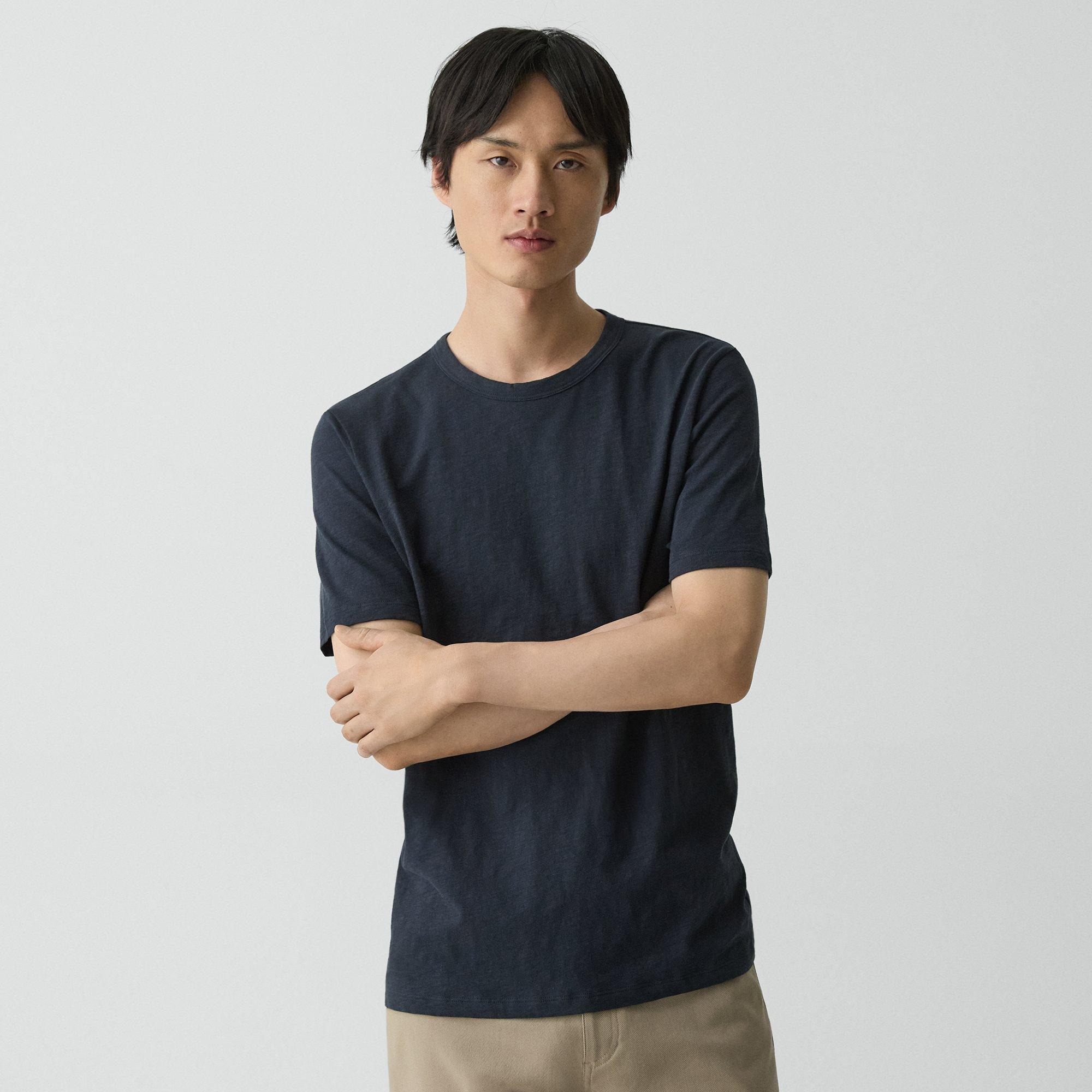 Essential Tee in Cosmos Slub Cotton - 2
