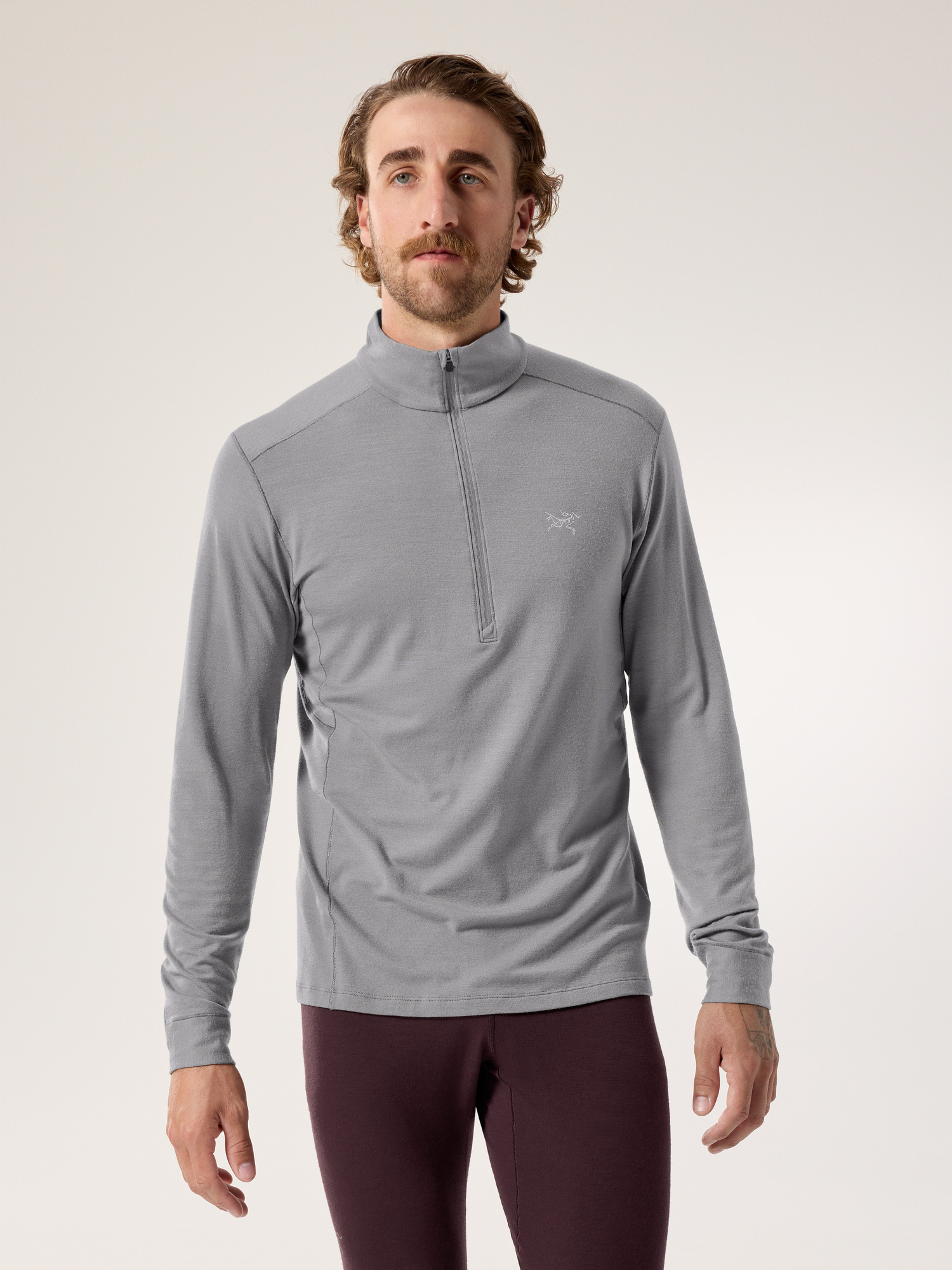 Rho Merino Wool Zip Neck - 2