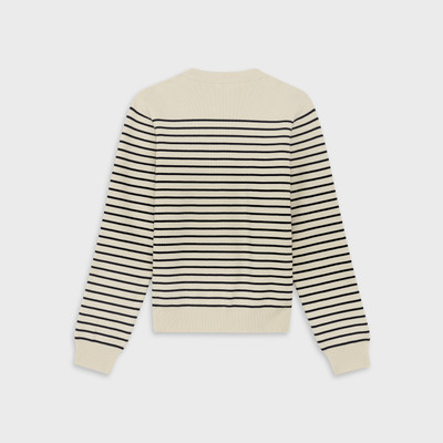 CELINE 'marin' sweater in cotton outlook