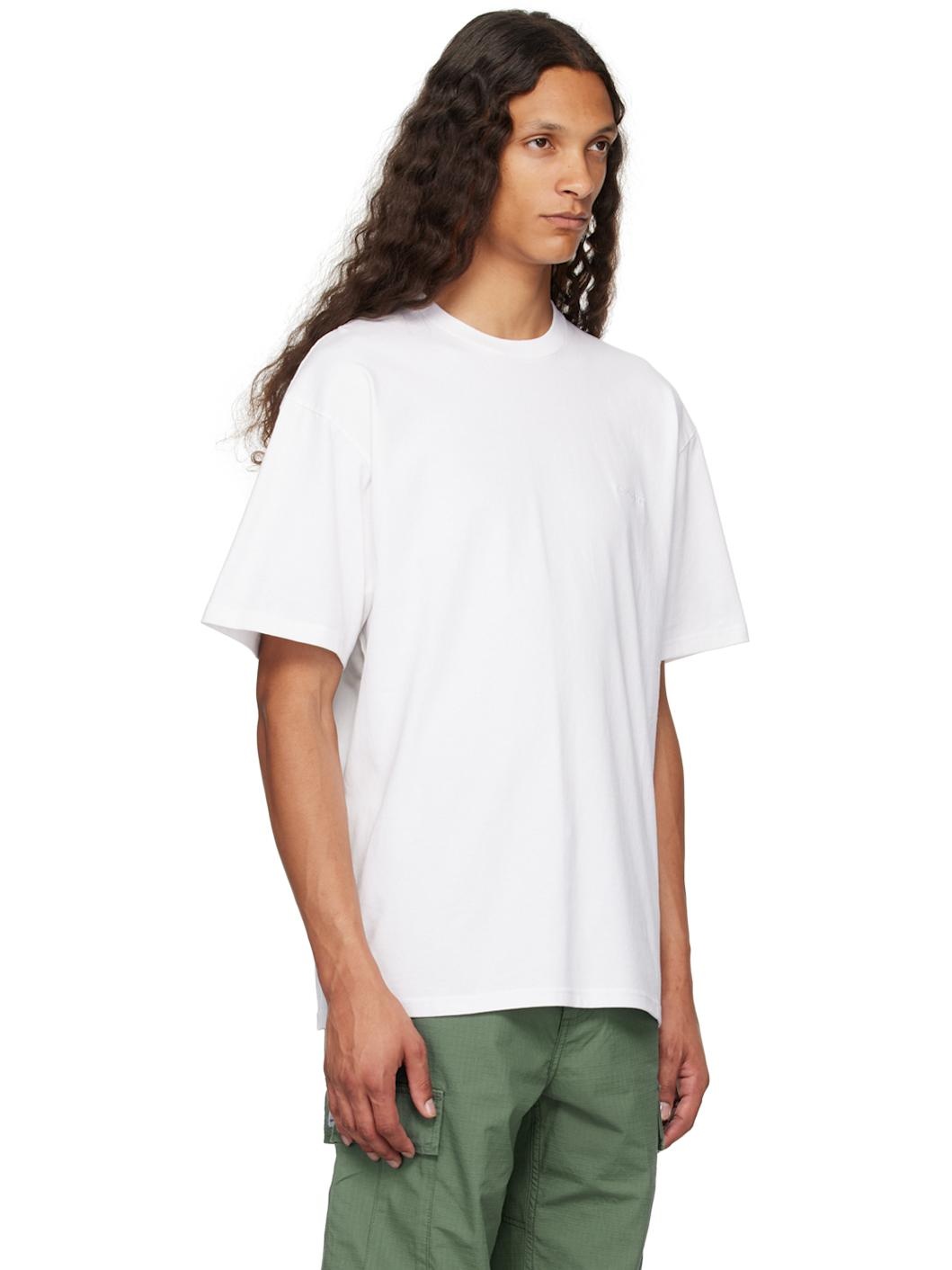 White Duster Script T-Shirt - 2