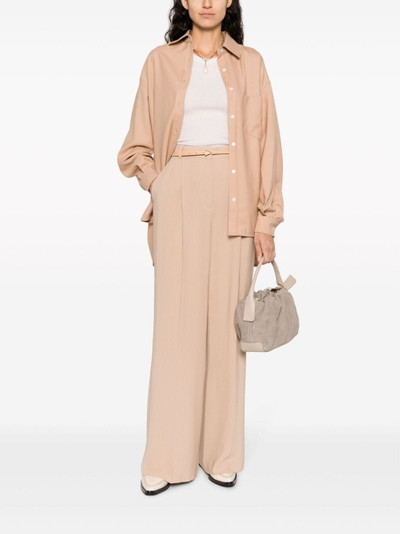 Loro Piana high-waisted flared trousers outlook