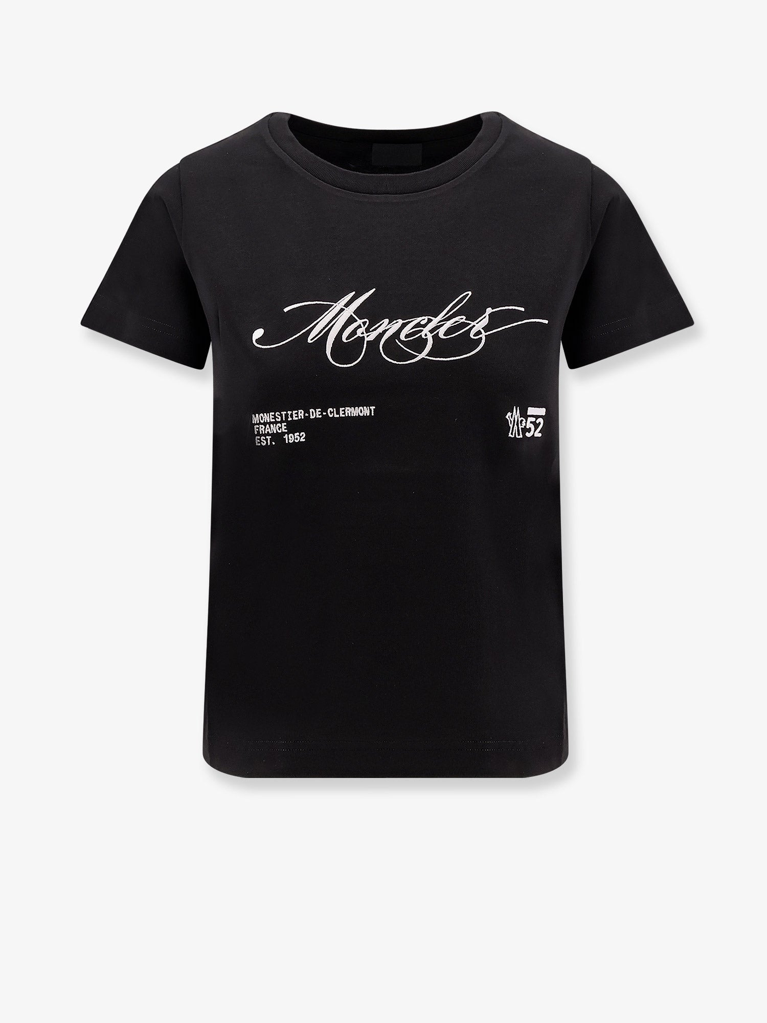 Cotton T-Shirt With Embroidery - 1