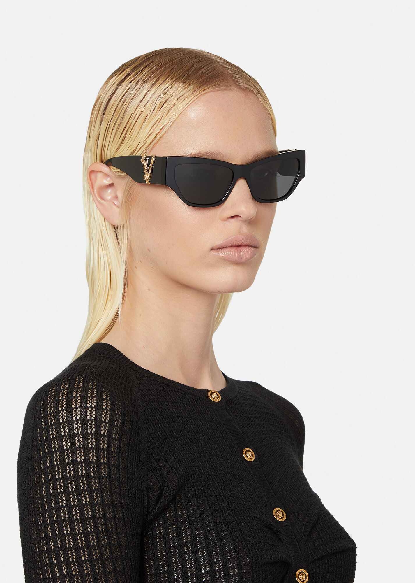 Versace Virtus Cat-Eye Sunglasses - 2