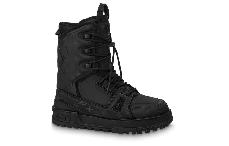 LOUIS VUITTON LV Trainer Snow Snow Boots 'Black' 1AAS83 - 2