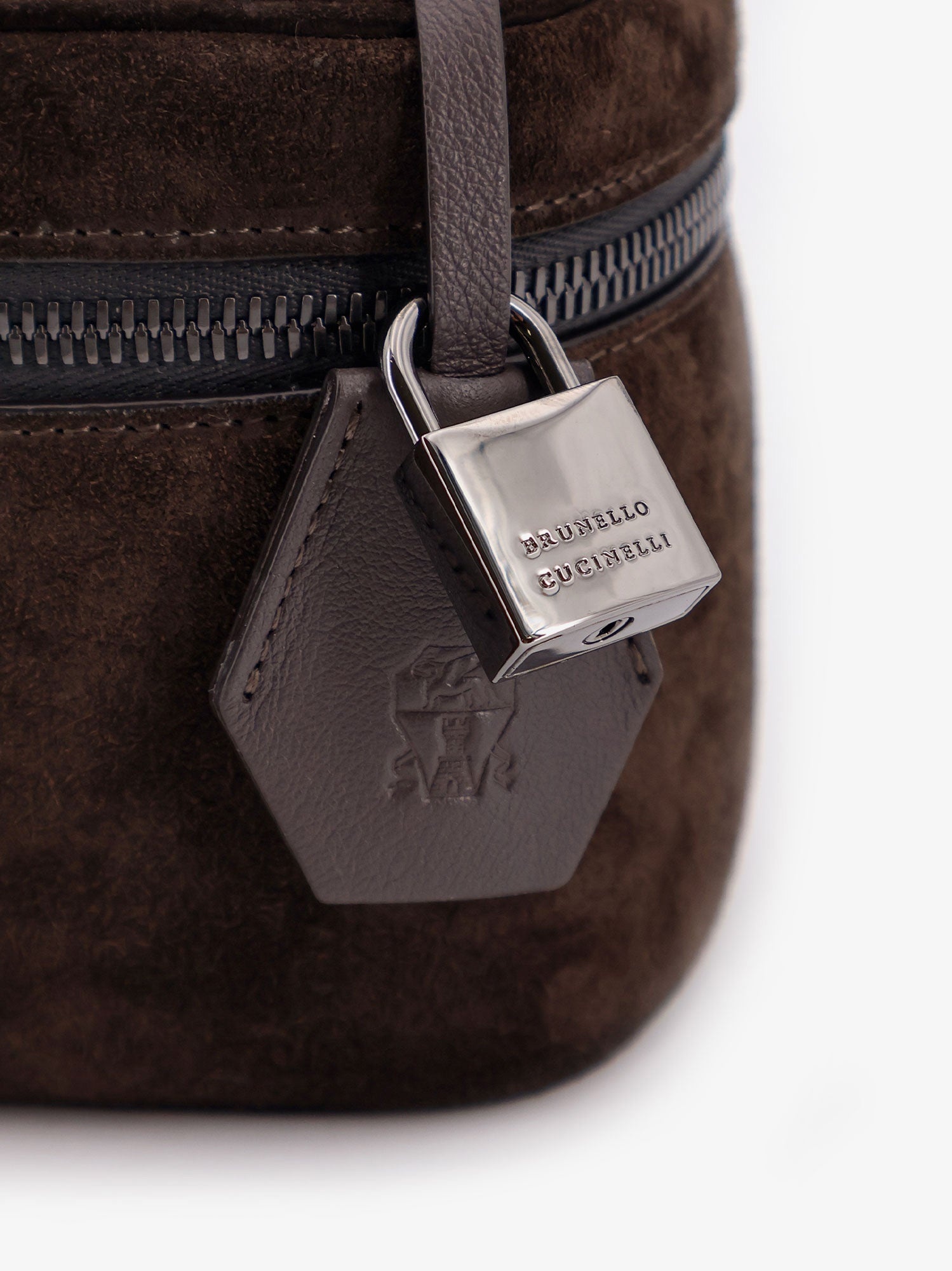 Brunello Cucinelli Suede Shoulder Bag - 5
