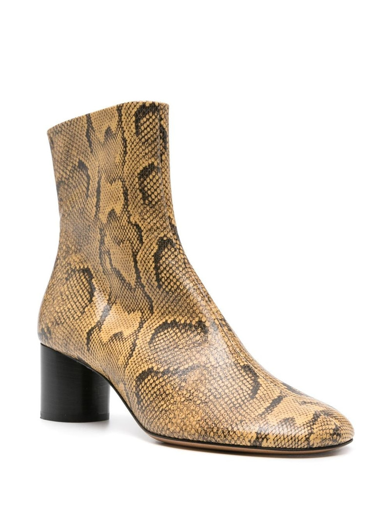 Isabel Marant Laeden 50mm leather ankle boots outlook