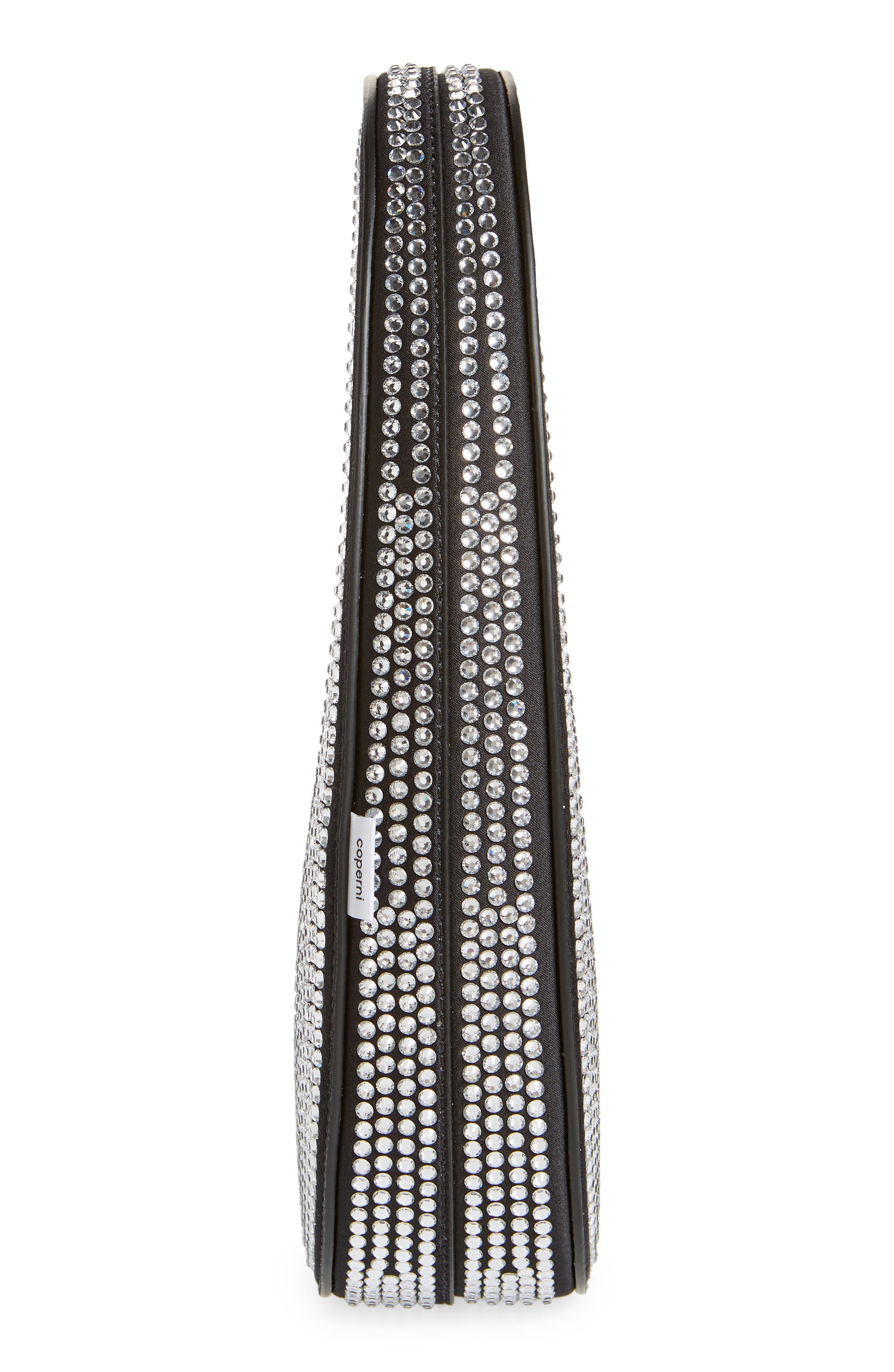 Coperni Mini Swipe Crystal Embellished Bag in Black Bkcs at Nordstrom - 5