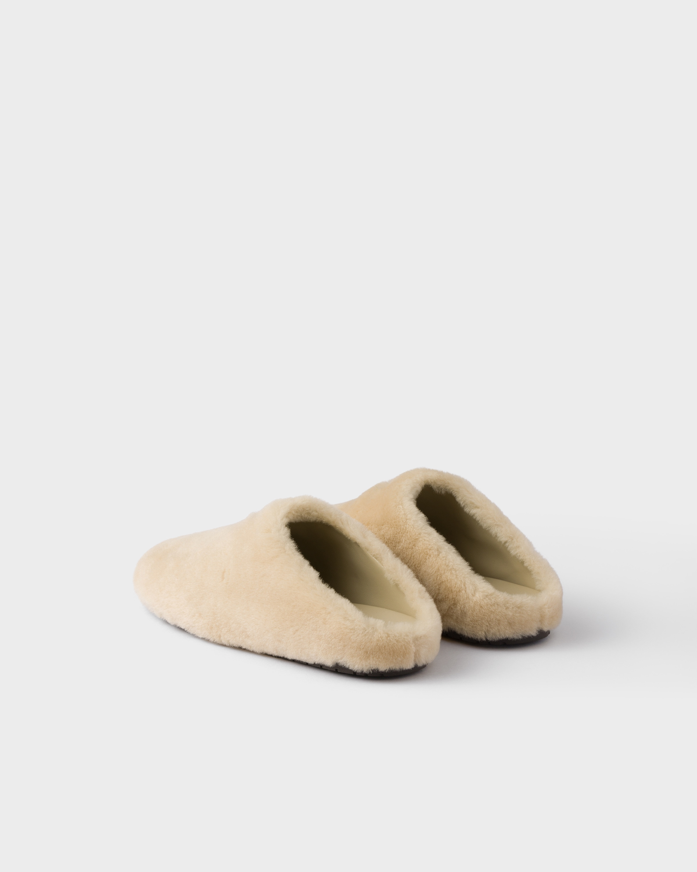 Shearling mules - 4