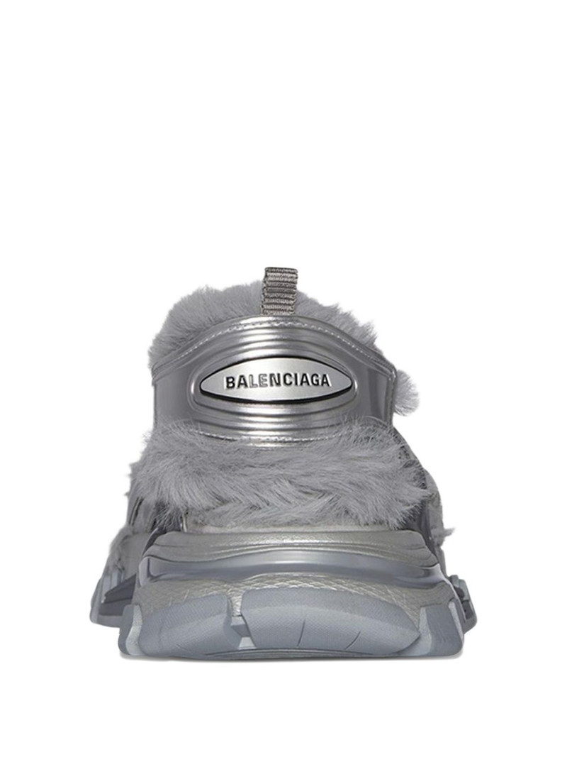 BALENCIAGA Track flat sandals outlook