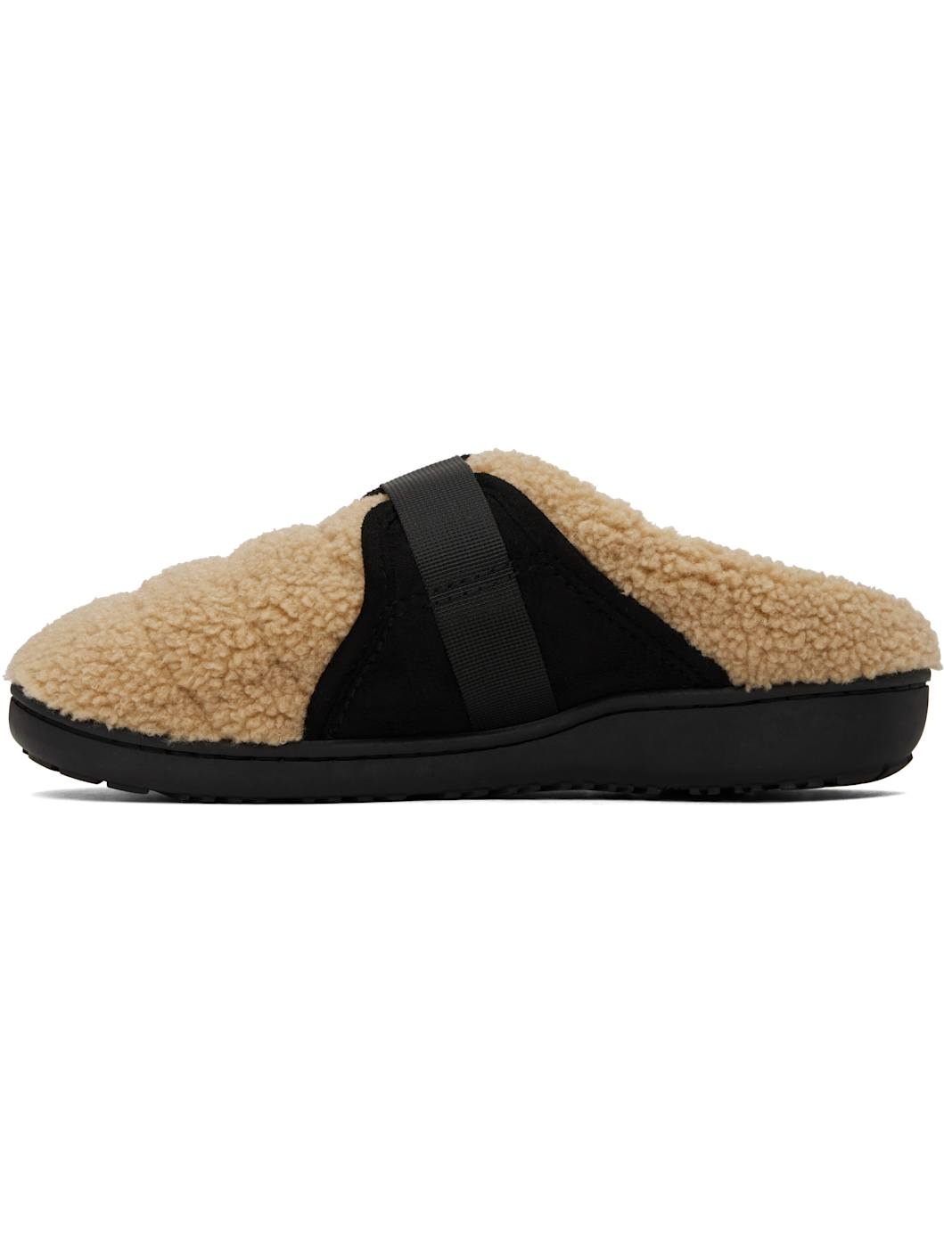 Beige SUBU Edition Belt Line Slippers - 3