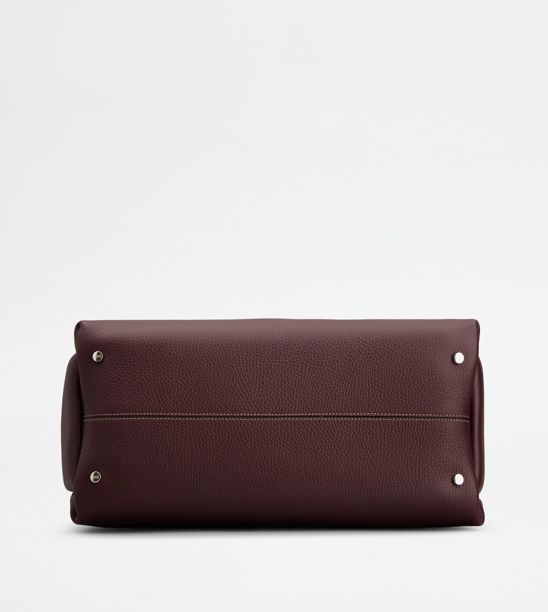 TOD'S BAG IN LEATHER MEDIUM - BURGUNDY - 3