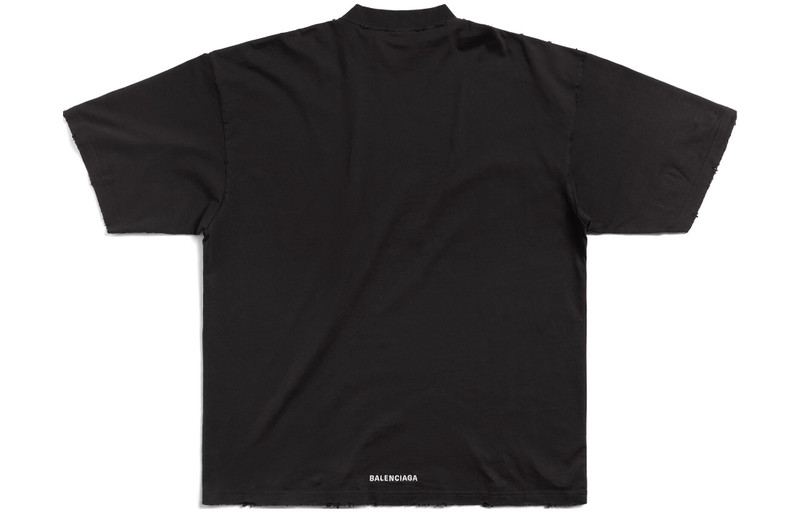 BALENCIAGA Balenciaga Je t'aime T-shirt Large Fit 'Black' 744439TOVM79070 outlook