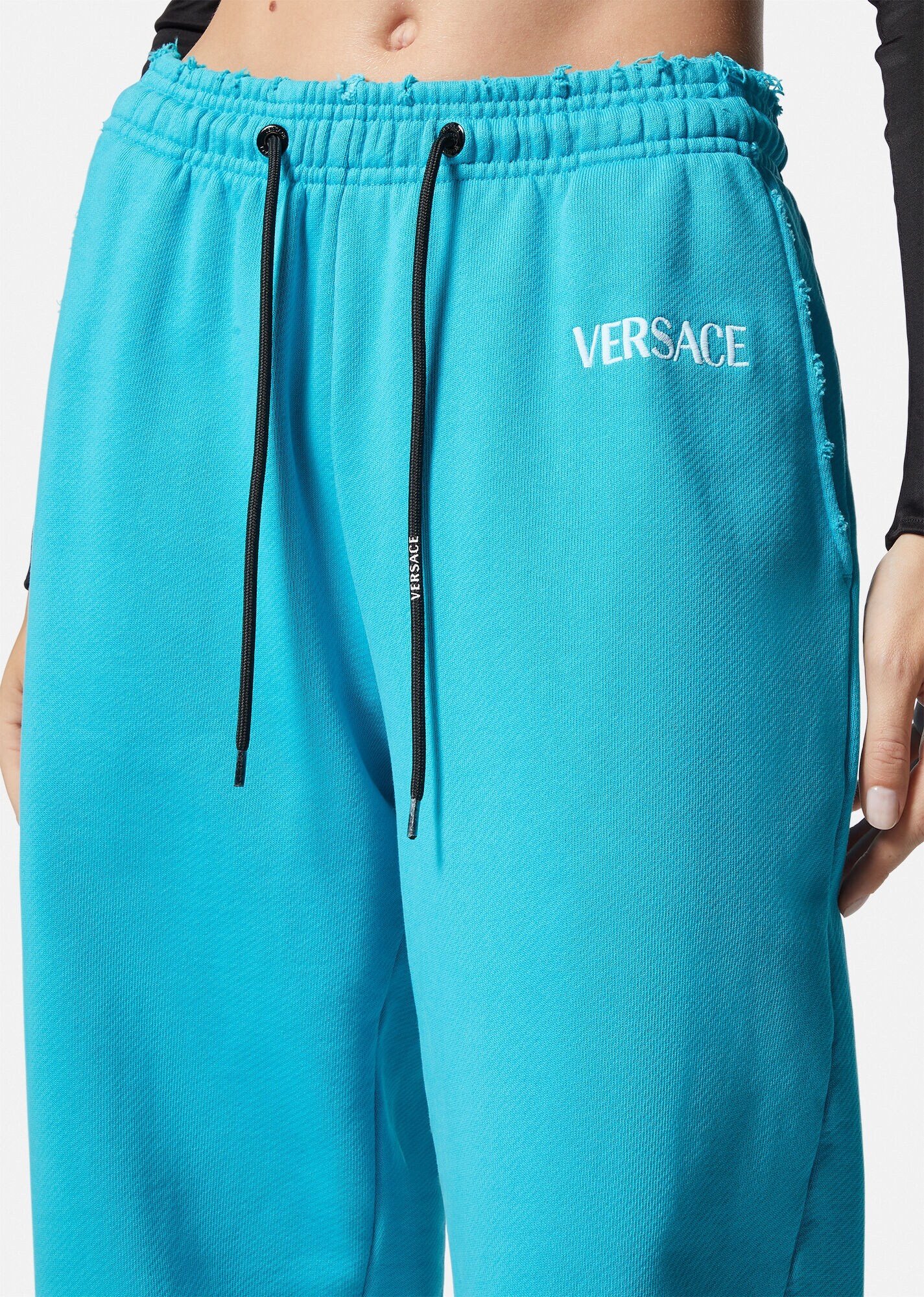 Distressed Logo Sweatpants - 5