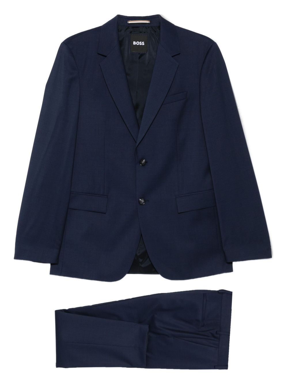 two-button wool suit - 1