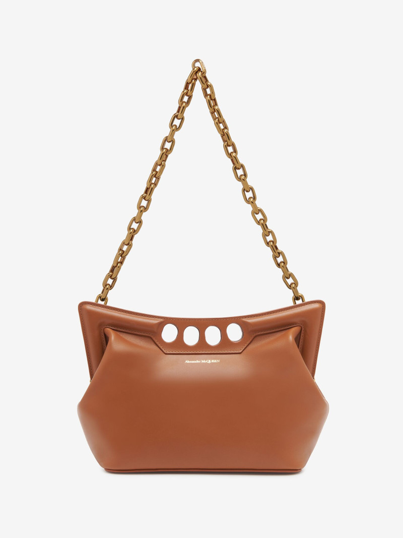 Women's The Peak Bag Small in Caramel Tan 5