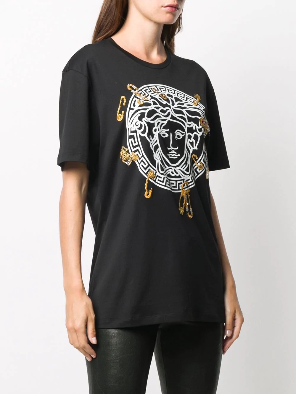 Medusa print T-shirt - 3