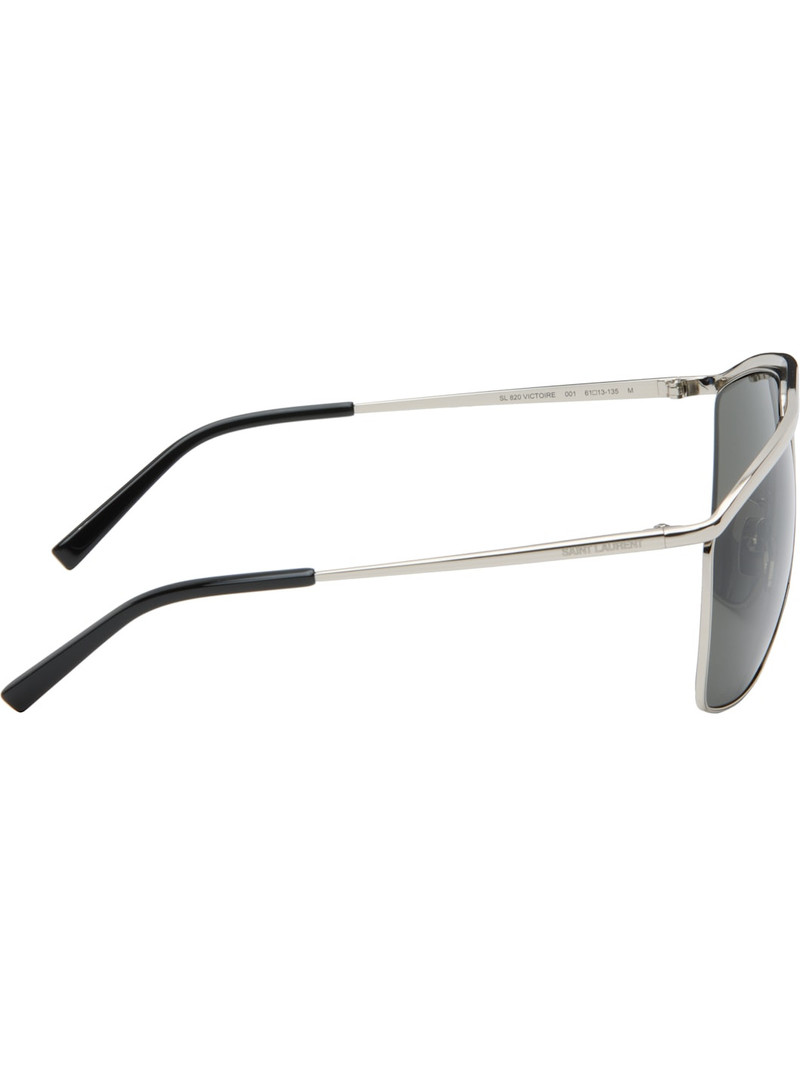 SAINT LAURENT Silver SL 820 Victoire Sunglasses outlook
