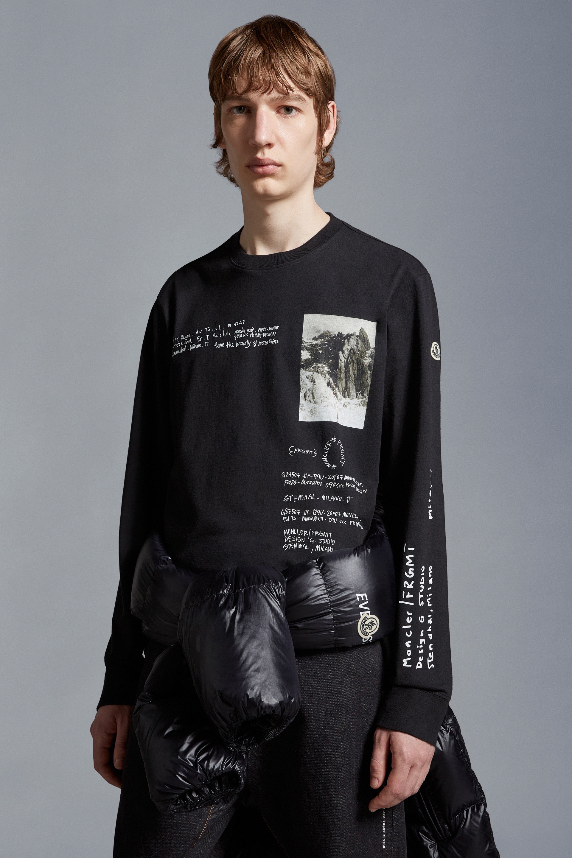 Printed Long Sleeve T-Shirt - 2