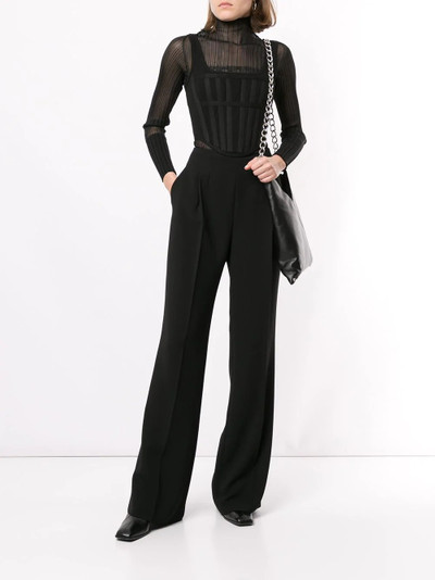 Dion Lee rib jersey corset outlook