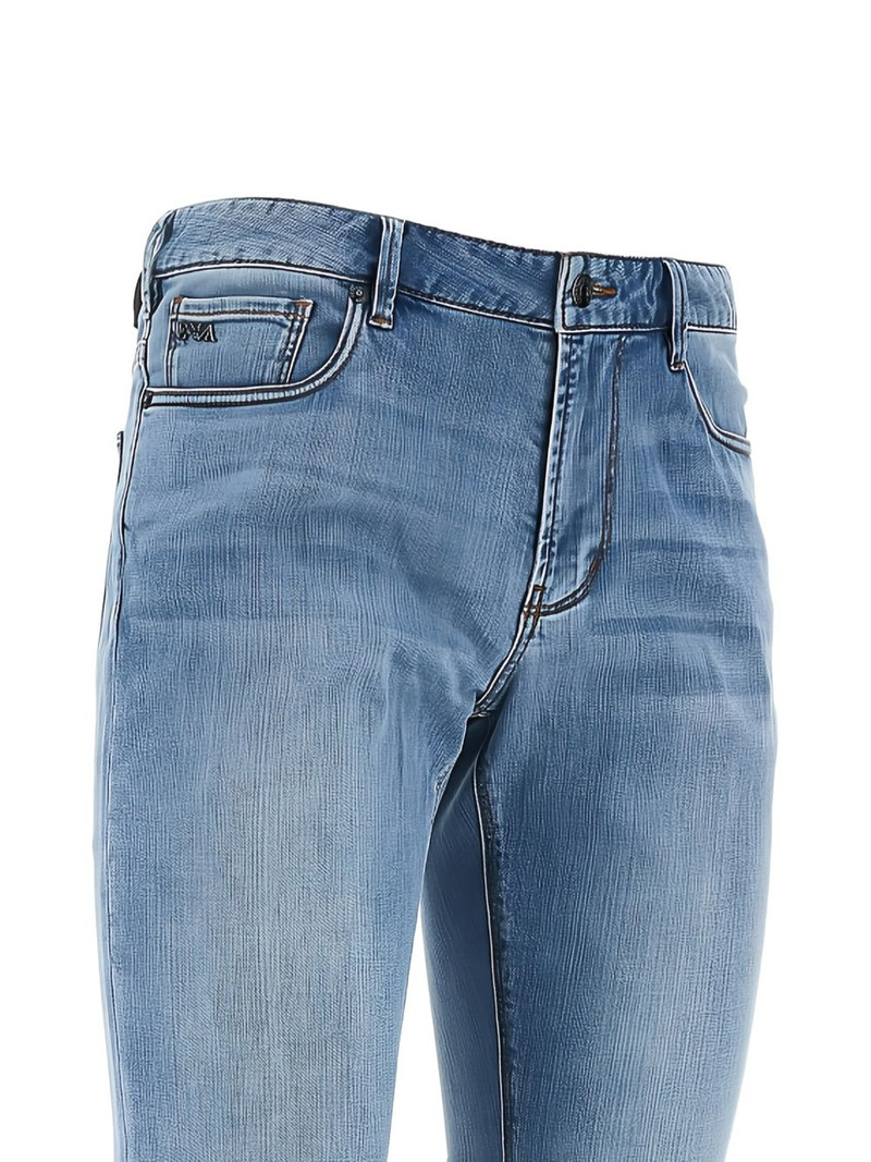 EMPORIO ARMANI J06 five-pocket jeans outlook