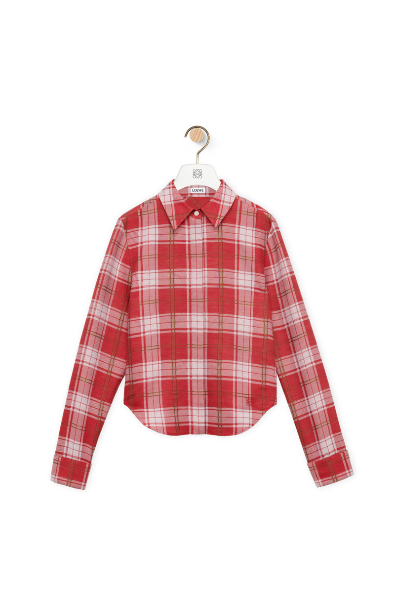 Shirt in cotton and silk 1