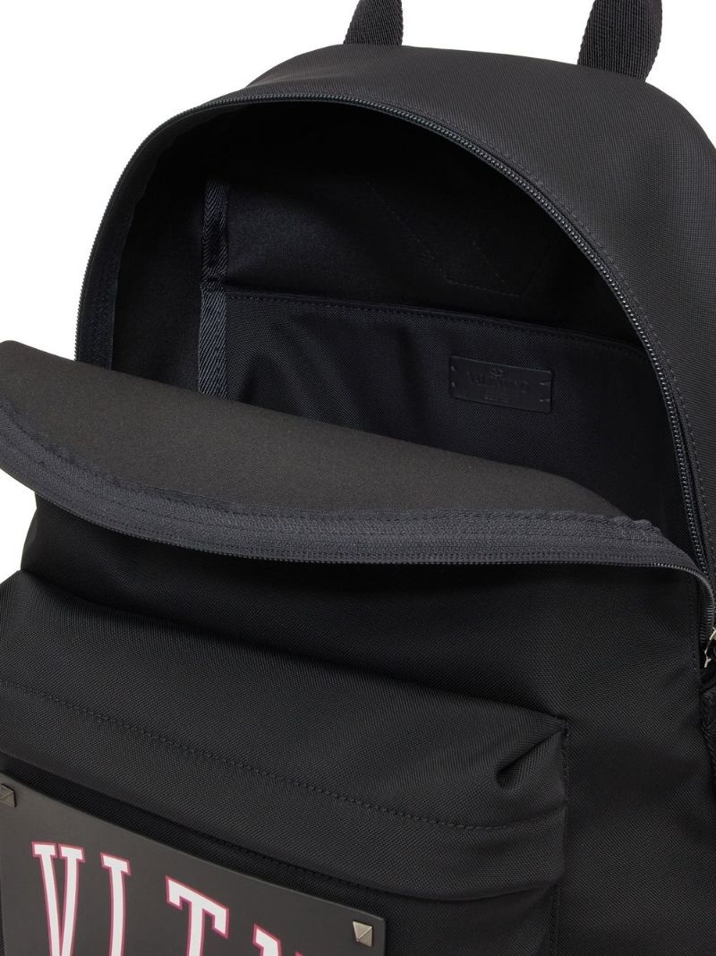 logo-patch backpack - 5