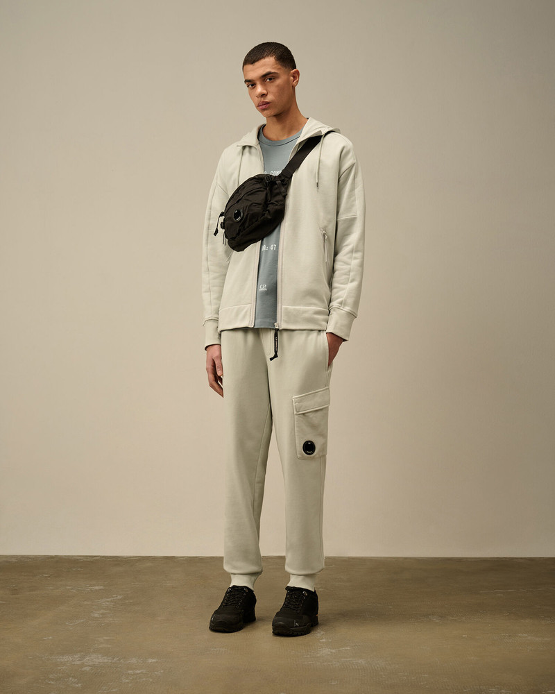 C.P. Company 30/2 Mercerized Jersey Twisted Typographic Logo T-Shirt outlook