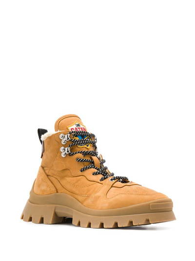 DSQUARED2 shearling-lined hiking boots outlook