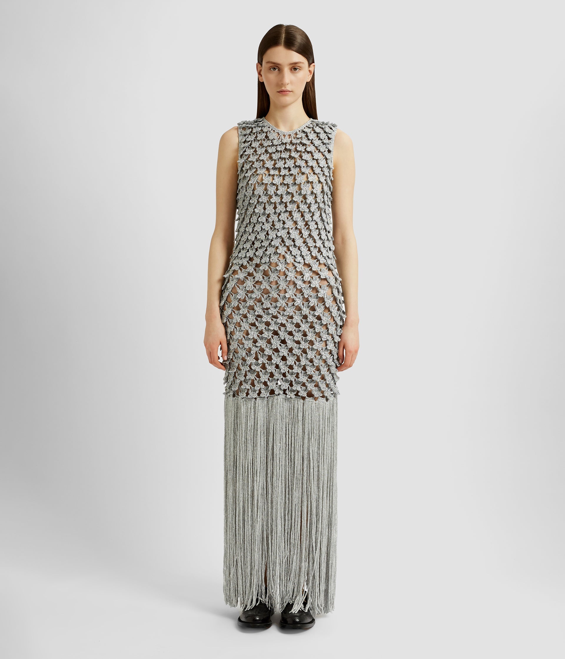 LUREX CROCHET DRESS - 2