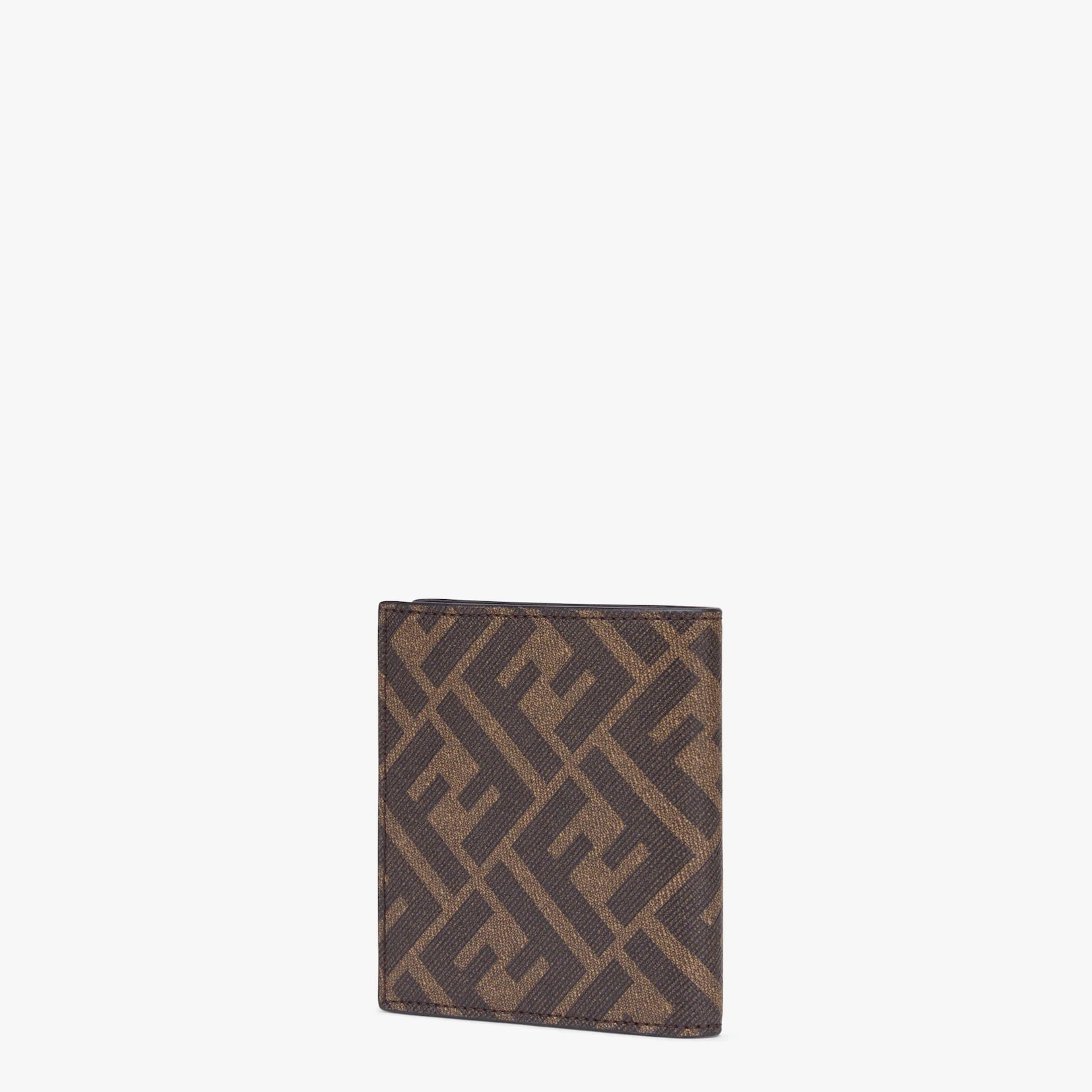 Brown fabric bi-fold - 2