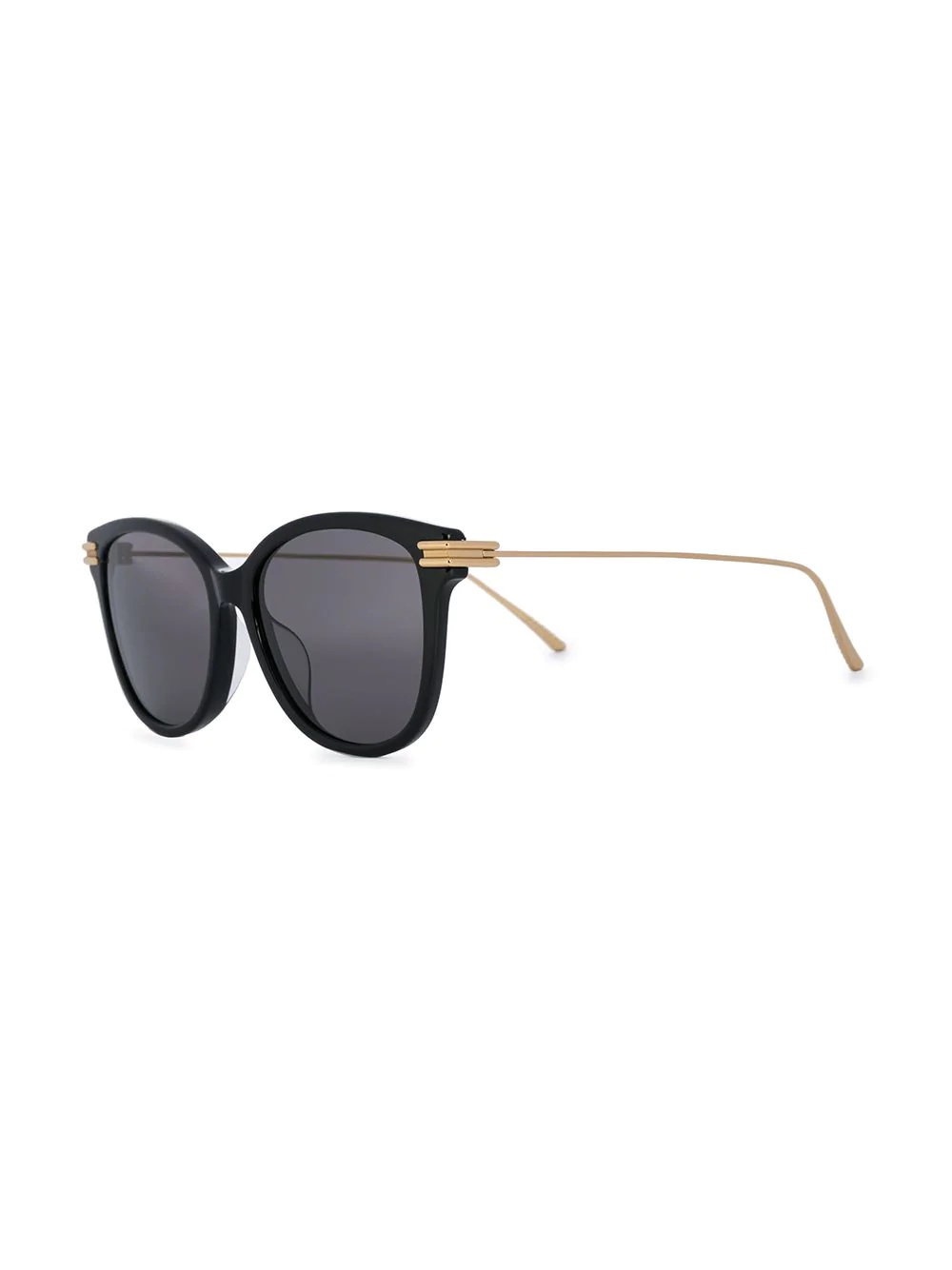 ribbon detail square-frame sunglasses - 2