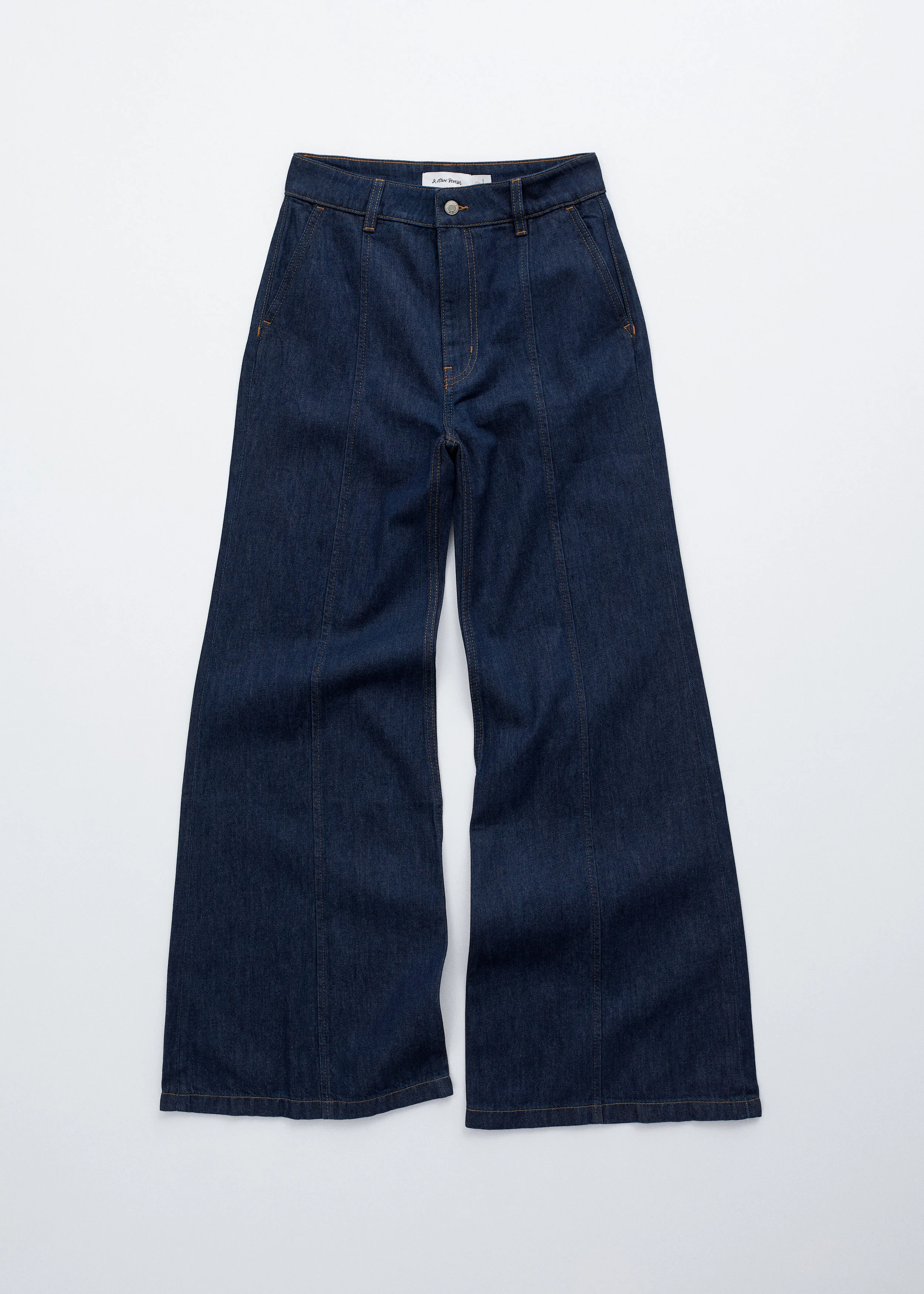 Bootcut Wrap-Seam Jeans - 1