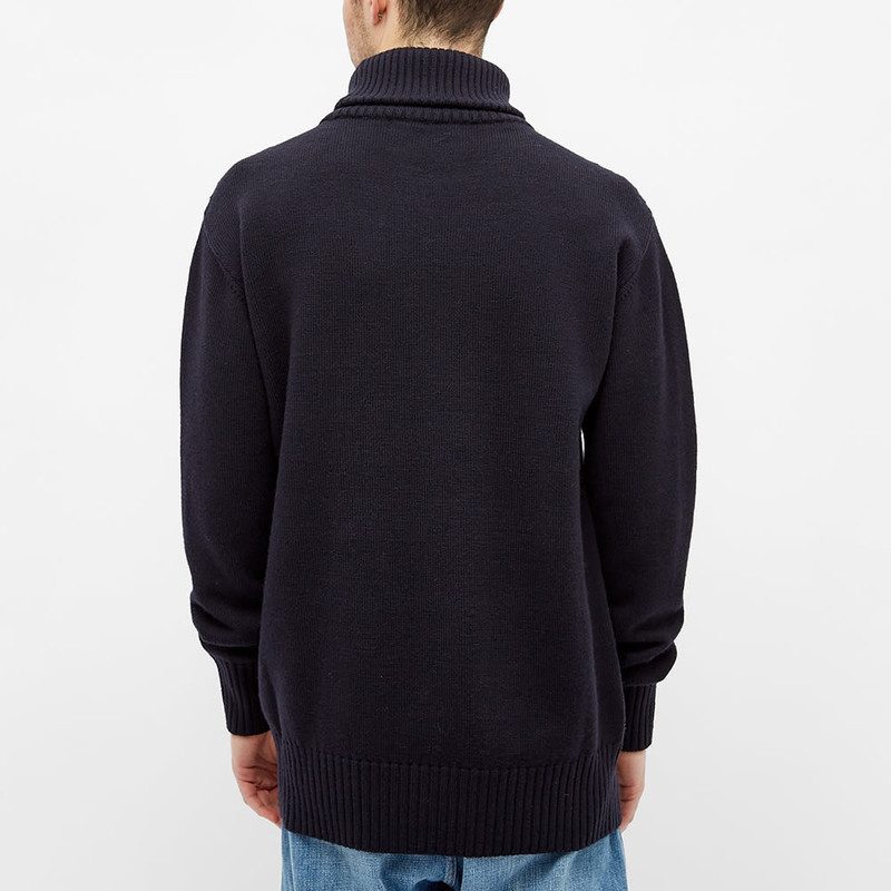 Junya Watanabe MAN Zig Zag Roll Neck Knit 5