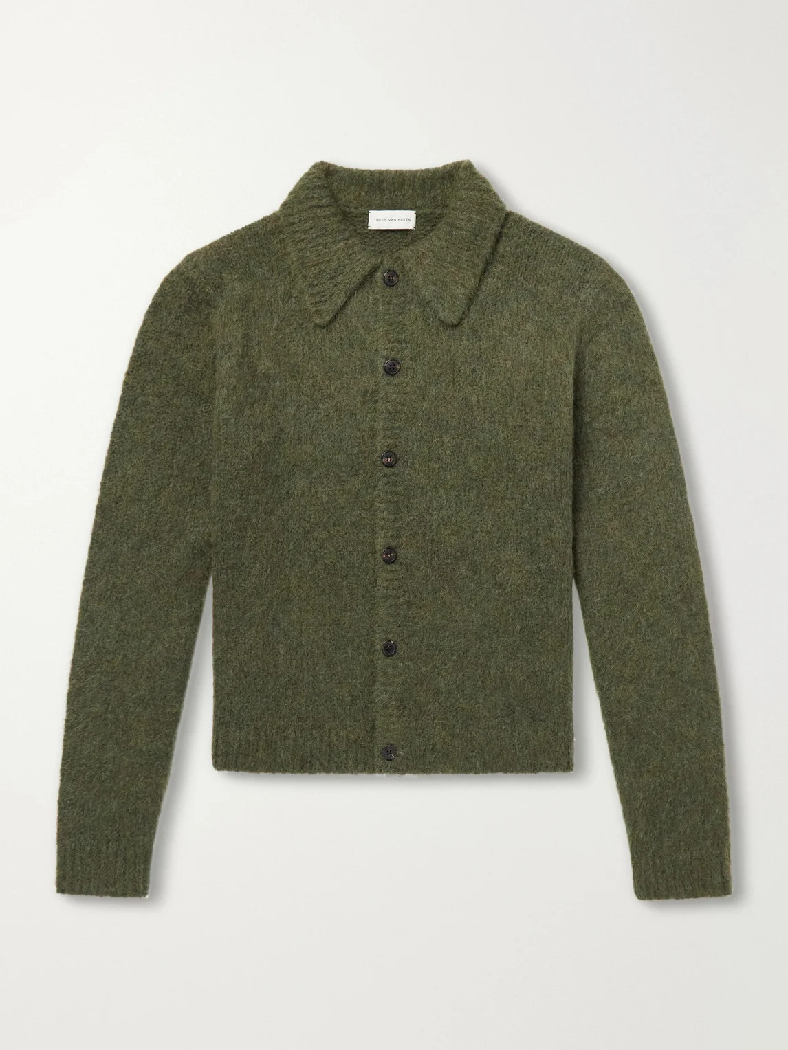 Mora Cropped Alpaca-Blend Cardigan - 1