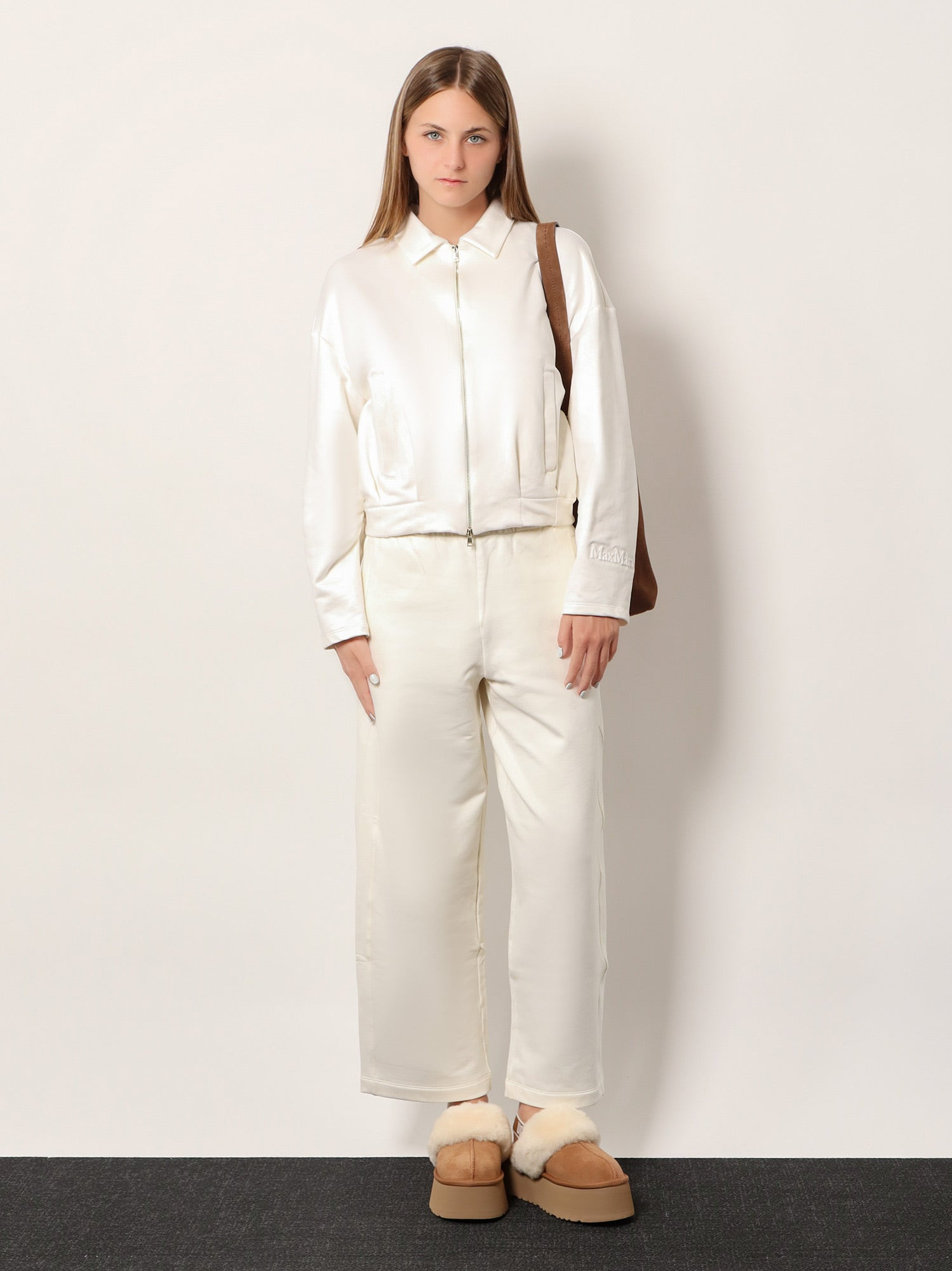 Filovia Jogger Silk And Cotton Trousers - 2