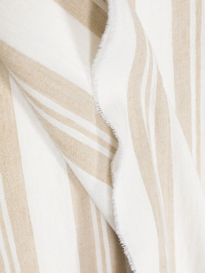 Totême stripe-print scarf outlook