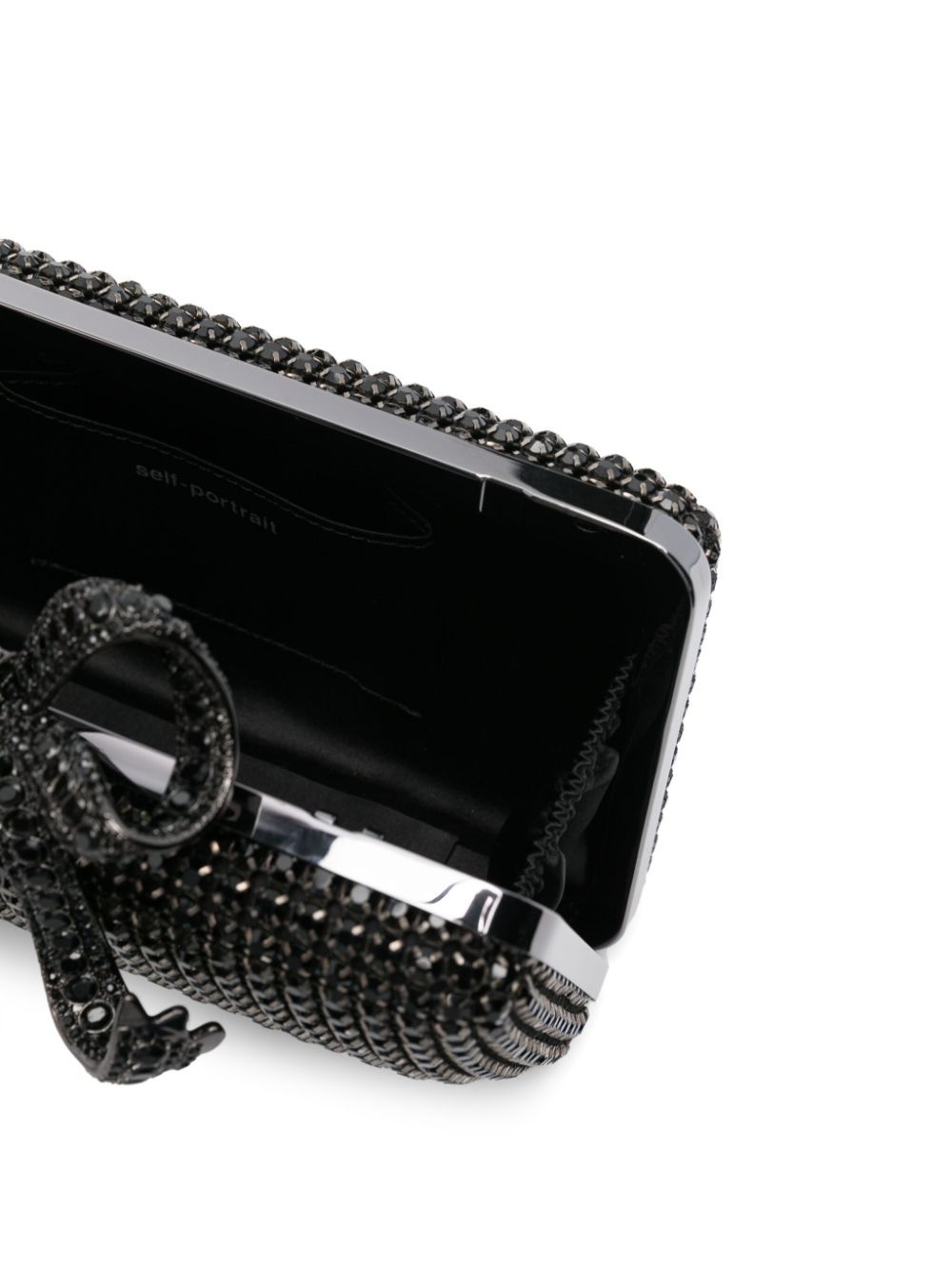 crystal box clutch bag - 5