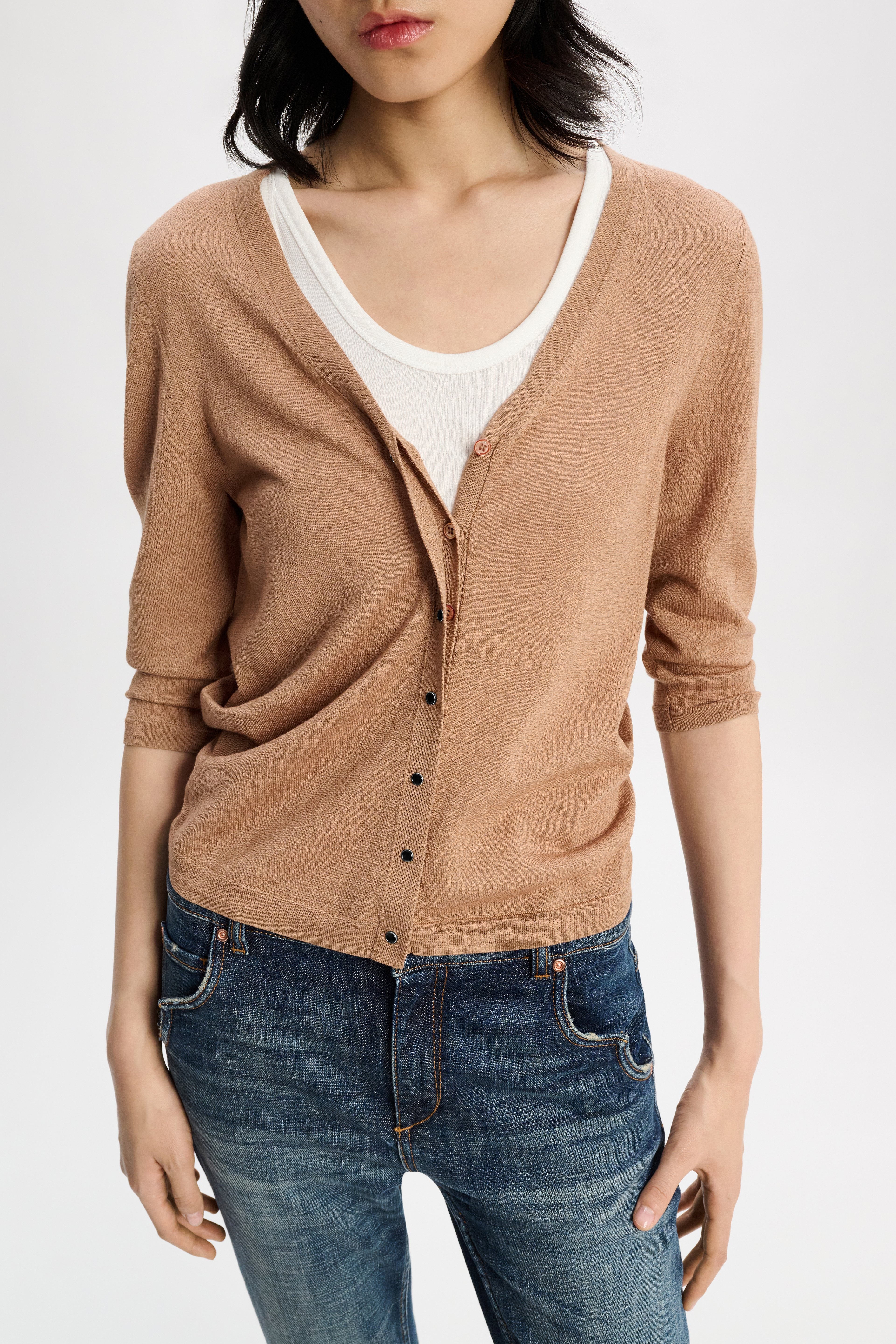 REFINED ESSENTIALS cardigan - 5