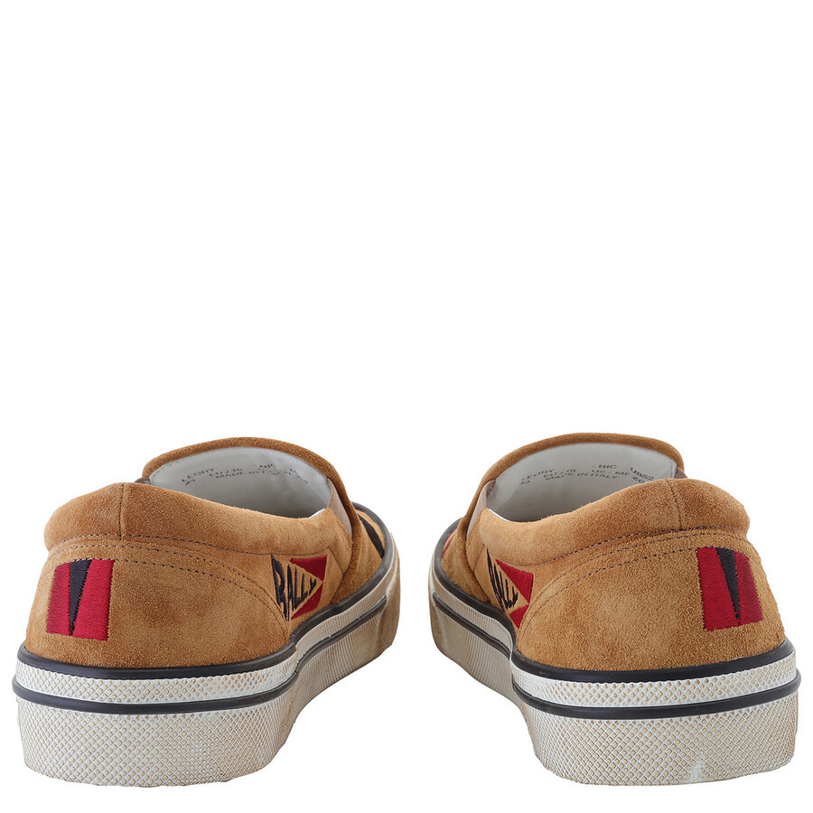 Bally - Bally Leory-Ric Ana Embroidered Slip-On Sneakers - 4