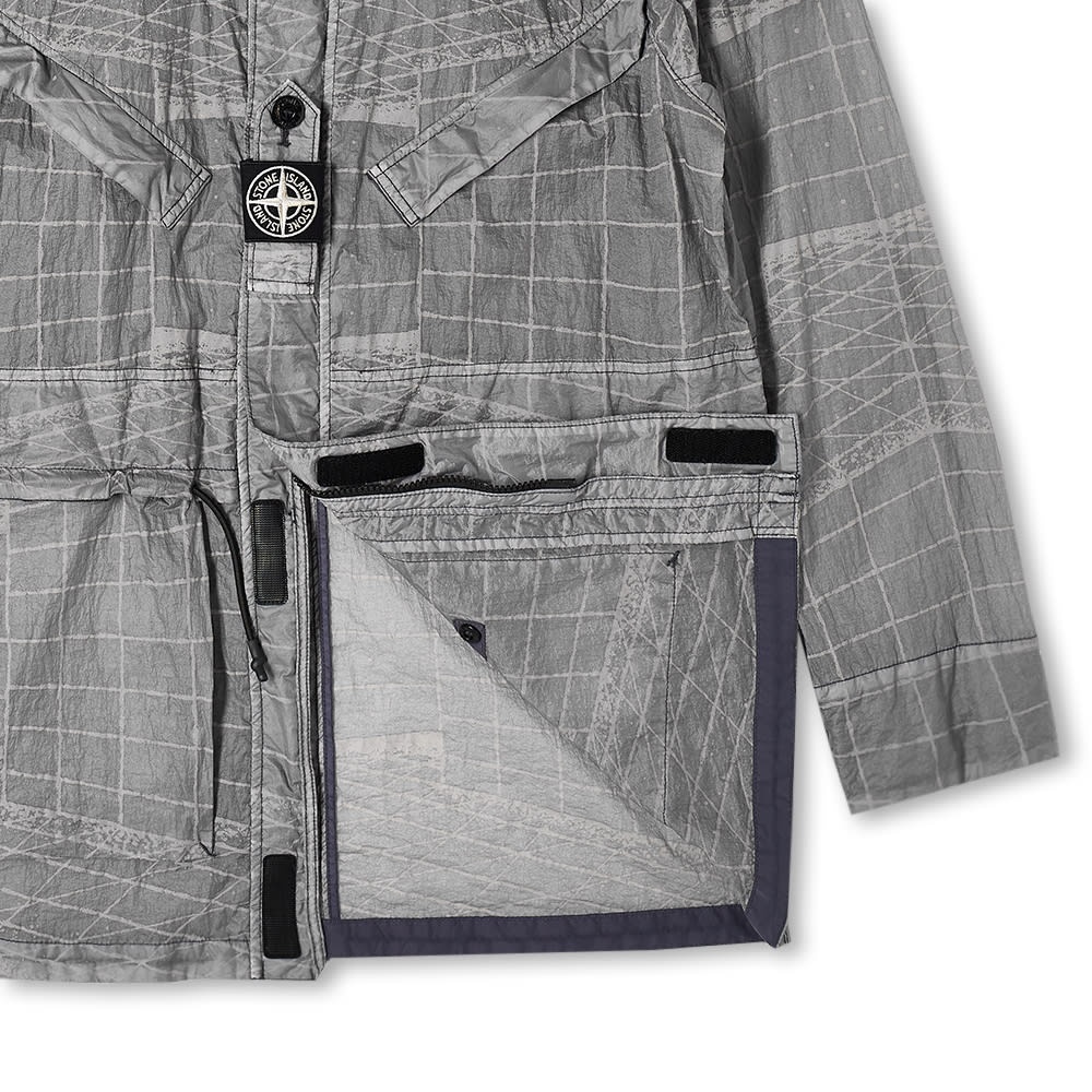 Stone Island Reflective Grid Parka - 2