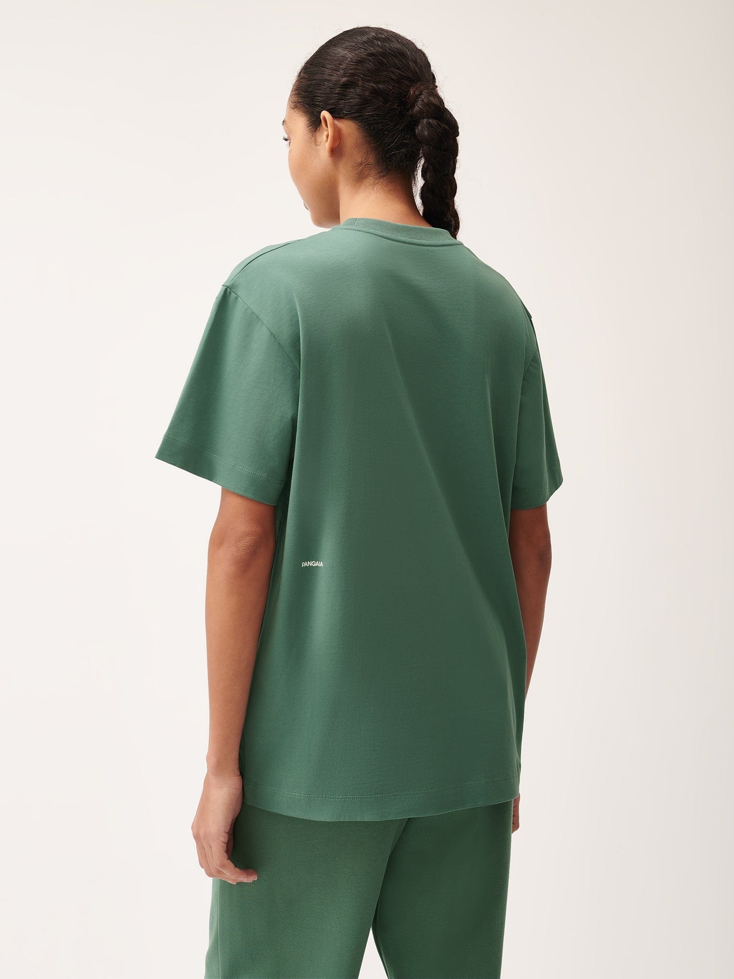 Womens 365 Midweight T-Shirt - Forest Green - 3