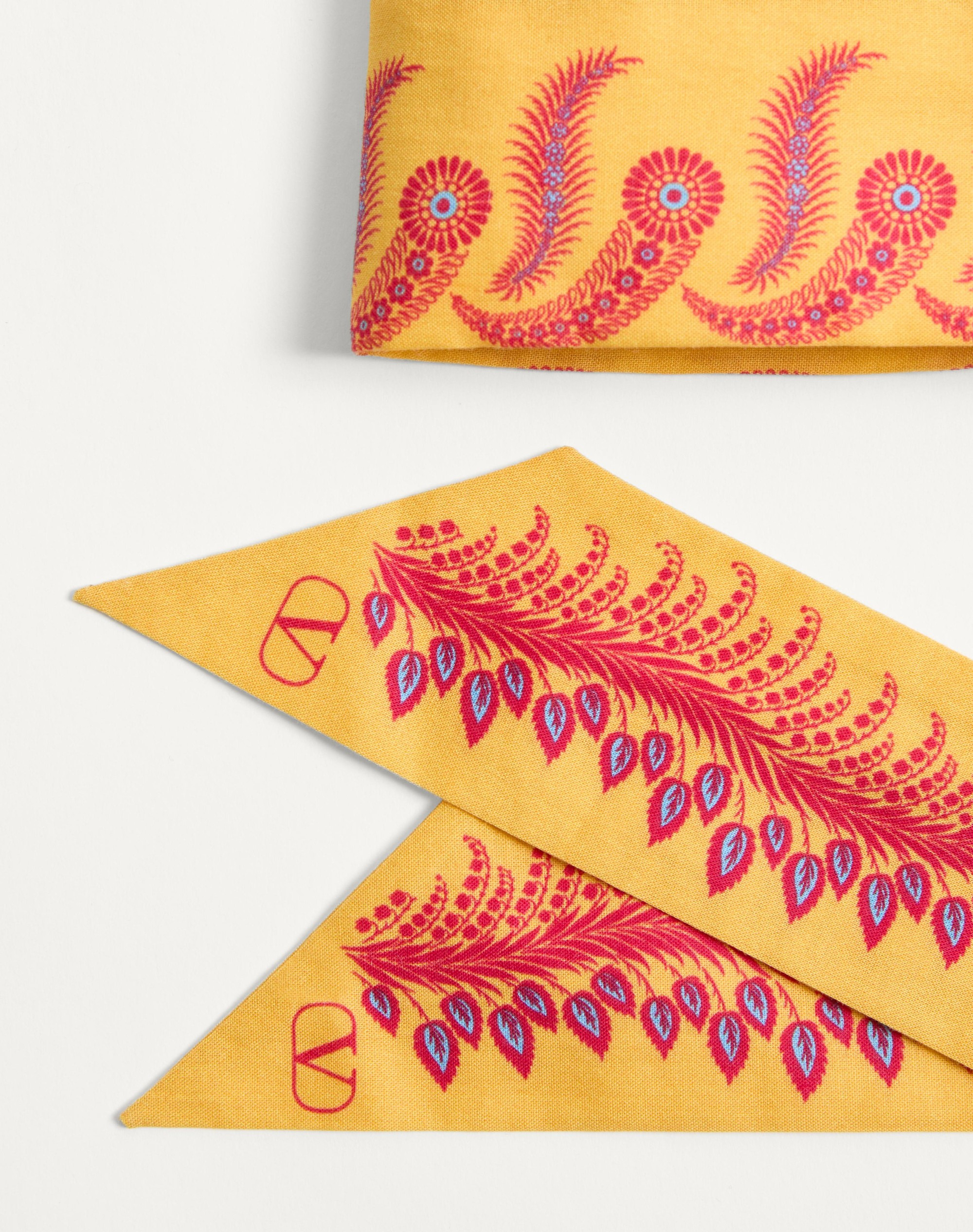ESCAPE HEADBAND IN COTTON AND SILK - 4