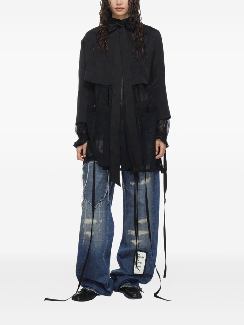 Ann Demeulemeester Moni Lavallièere blouse outlook