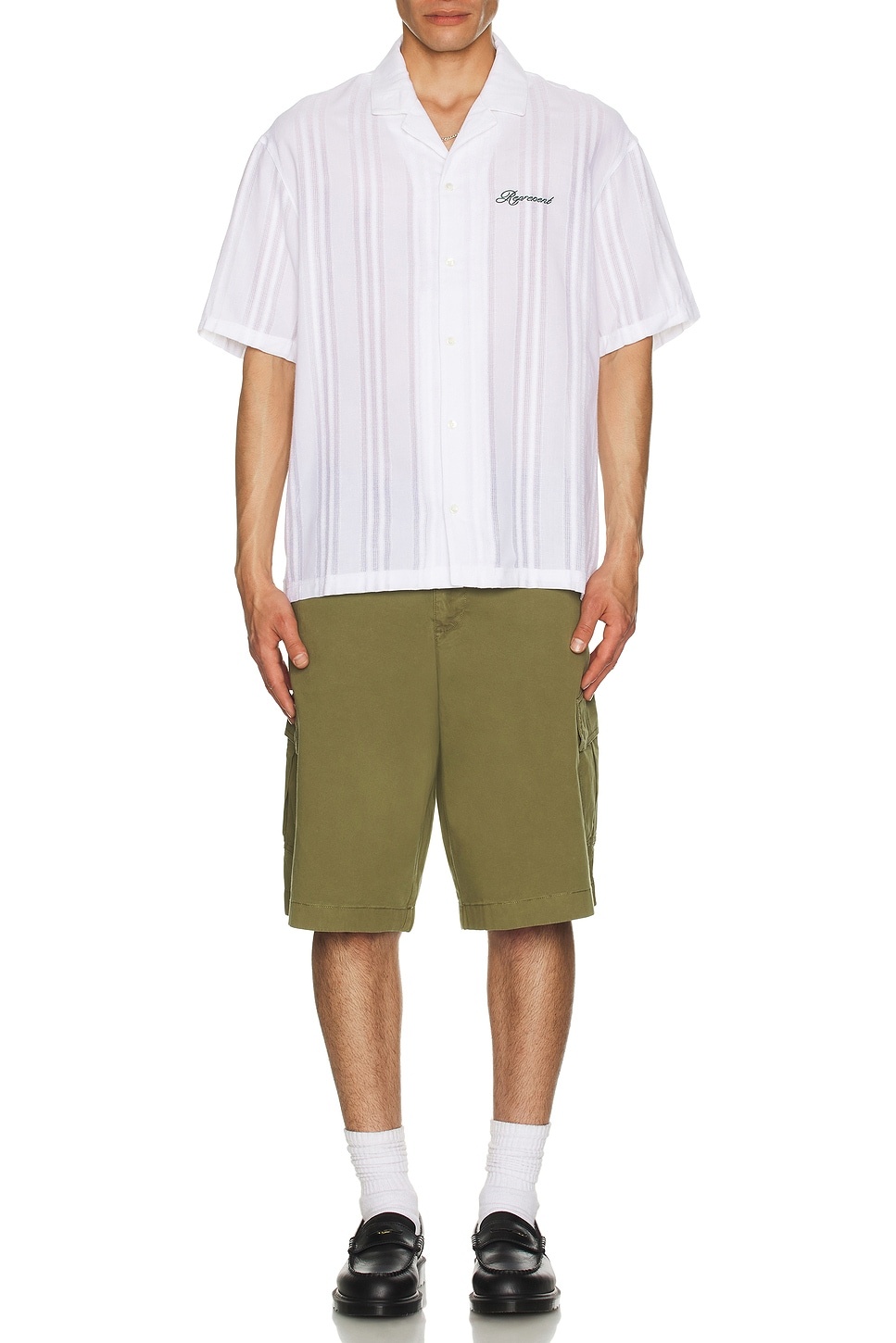 Embroidered Bowling Shirt - 5