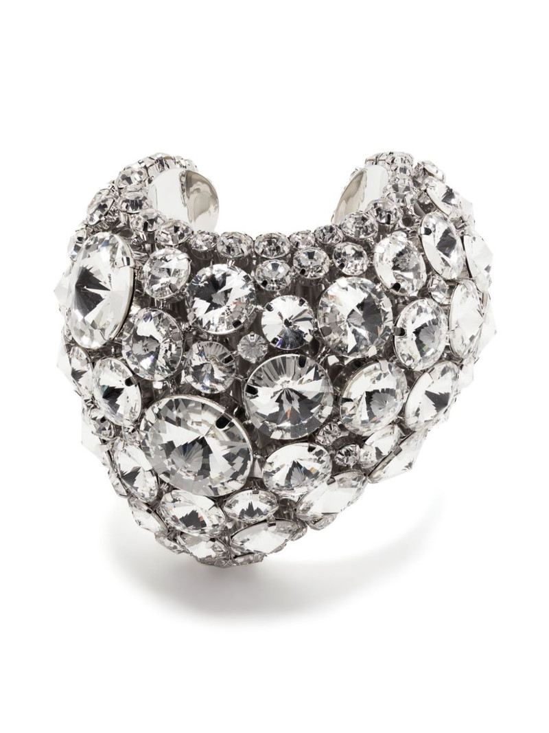 Crystal Bone Cuff bracelet 1
