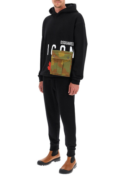 DSQUARED2 ICON SWEATSHIRT WITH POCKET outlook