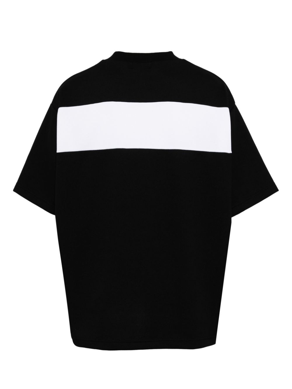 stripe-detail jersey T-shirt - 2