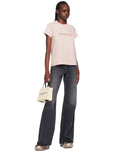Givenchy Pink Fitted T-Shirt outlook