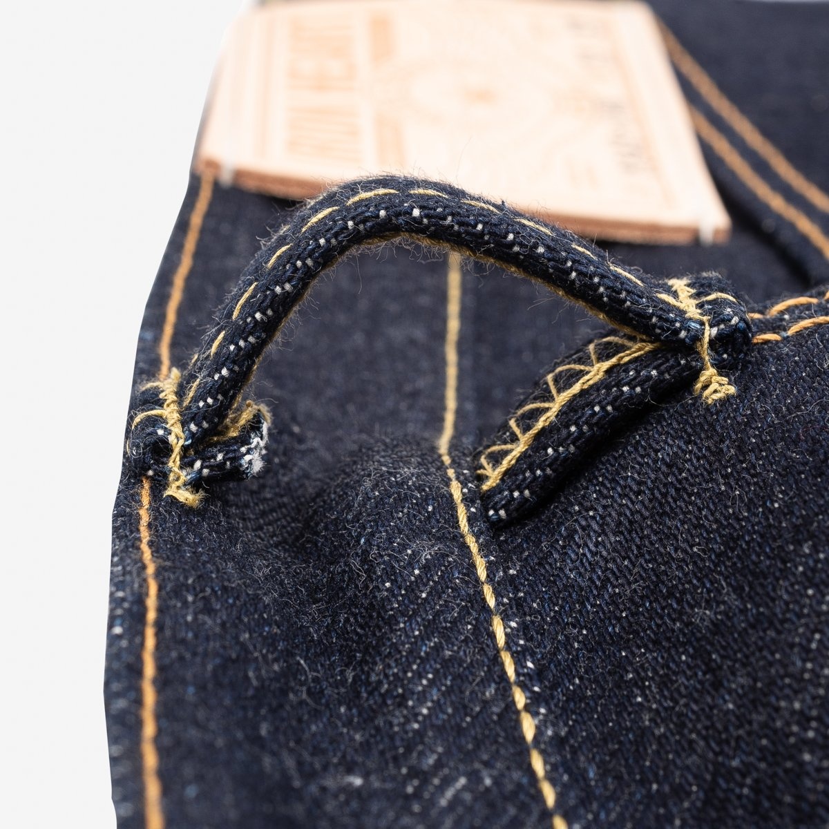 IH-634S-UHR 21/23oz Raw Selvedge Denim Straight Cut Jeans - Indigo - 14