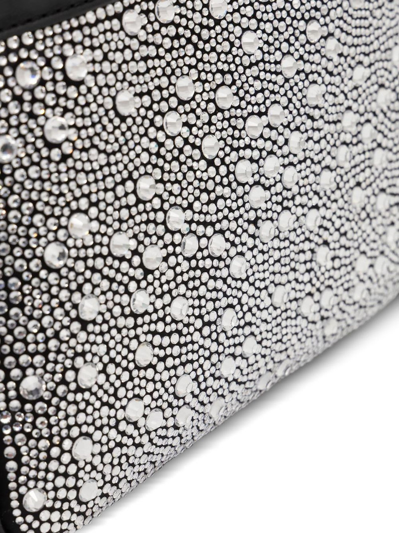rhinestone ring-handle tote bag 4